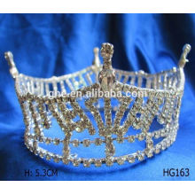 Fábrica de alta qualidade diretamente coroa de flor de tiara